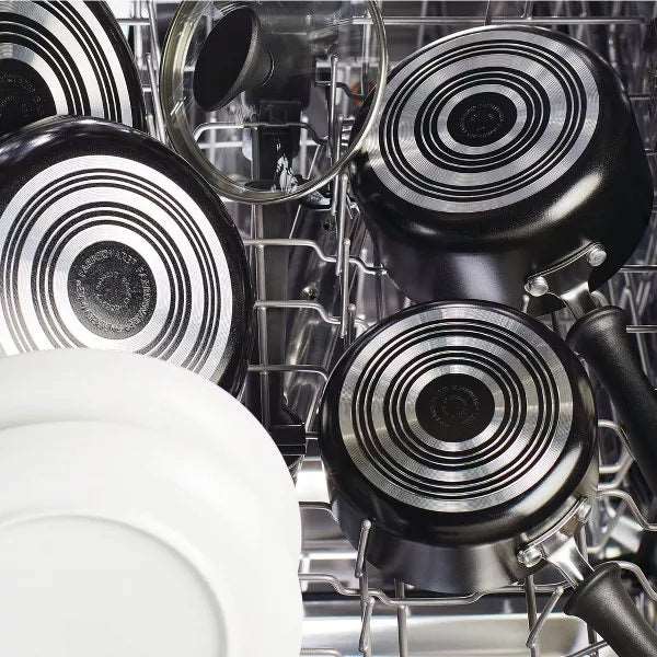 12pc Nonstick Aluminum Cookware Set with Prestige Tools Doba